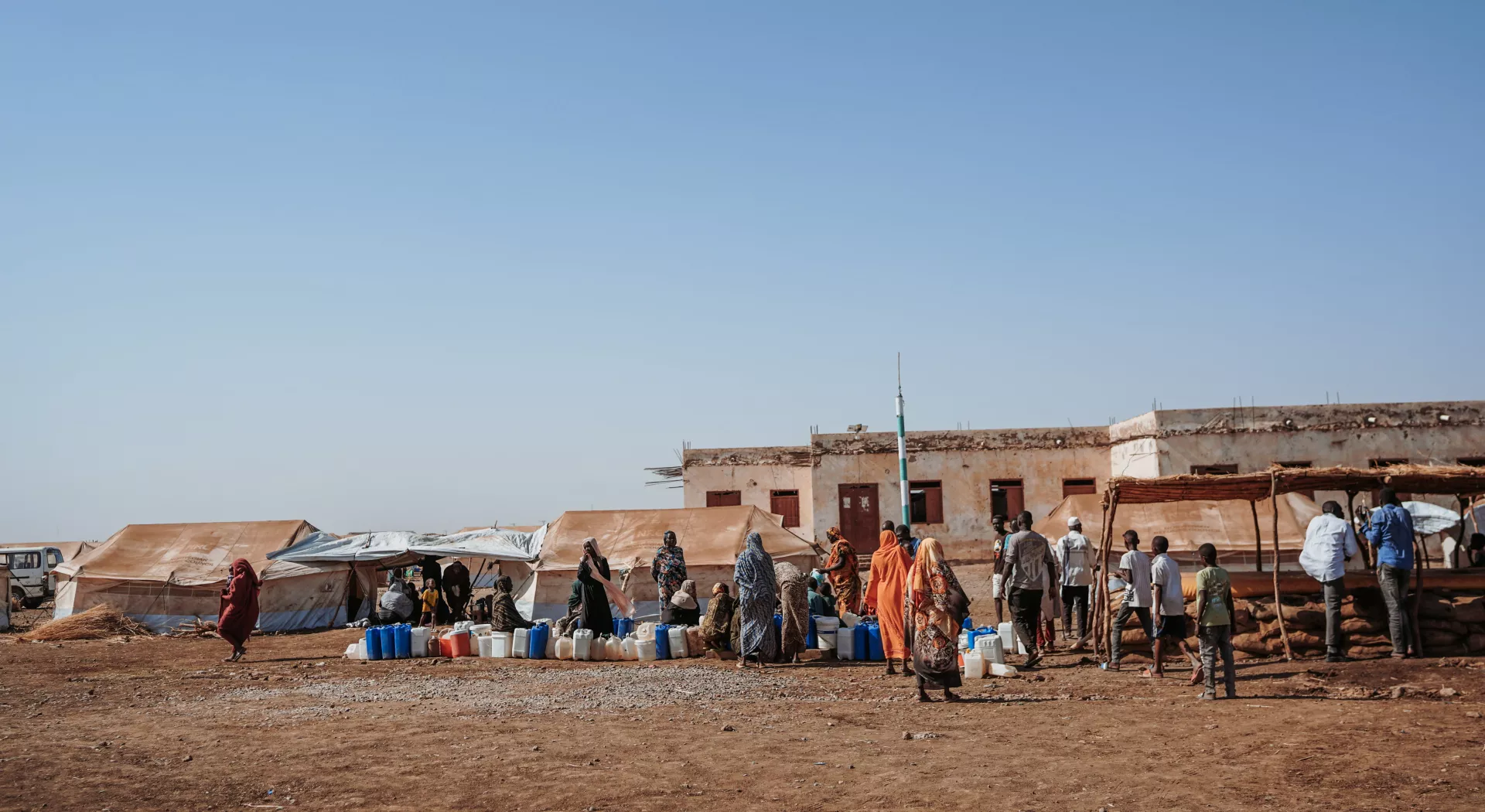 Sudan - vluchtelingenkamp