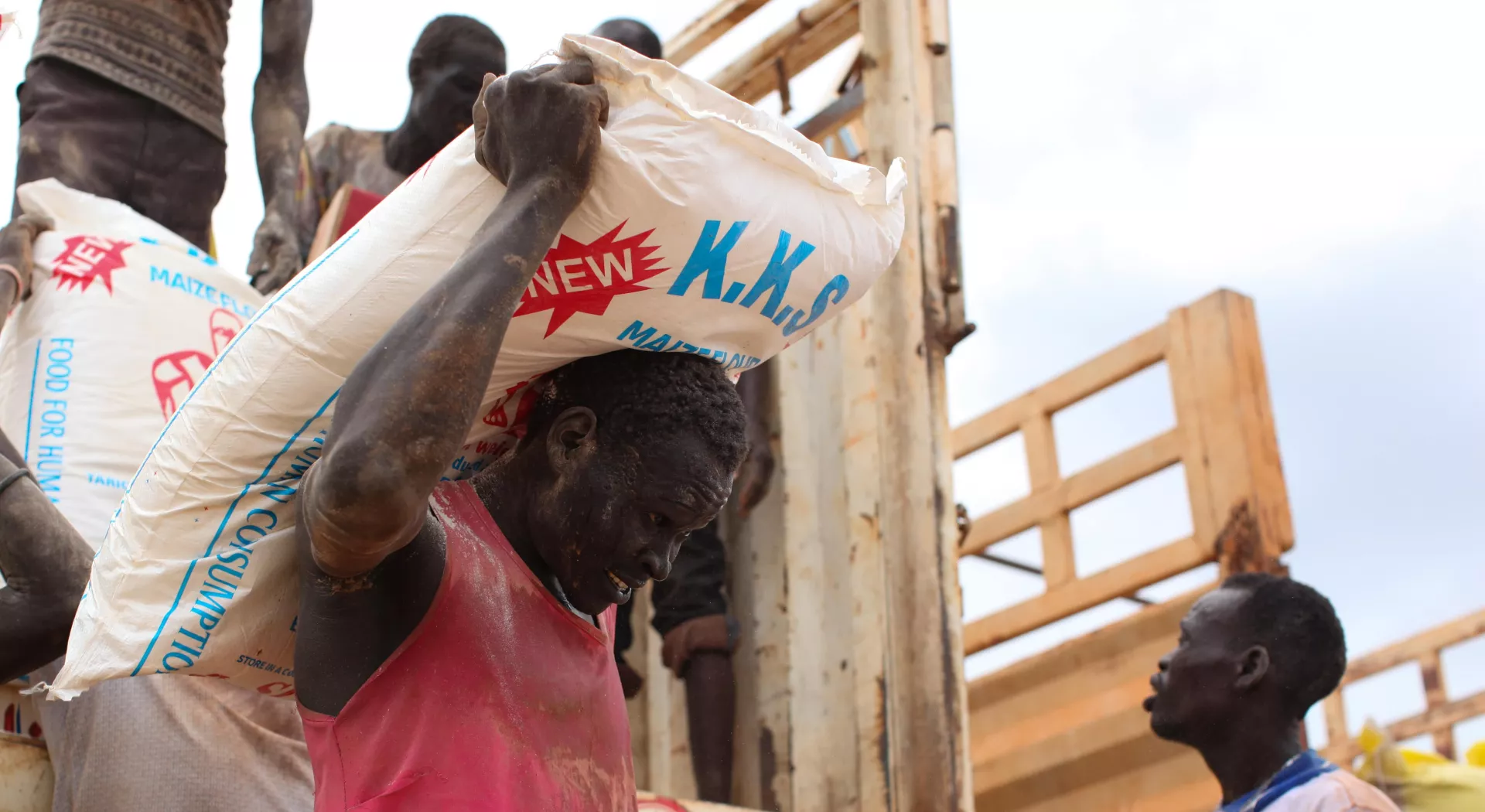 Voedseldistributie Zuid-Sudan