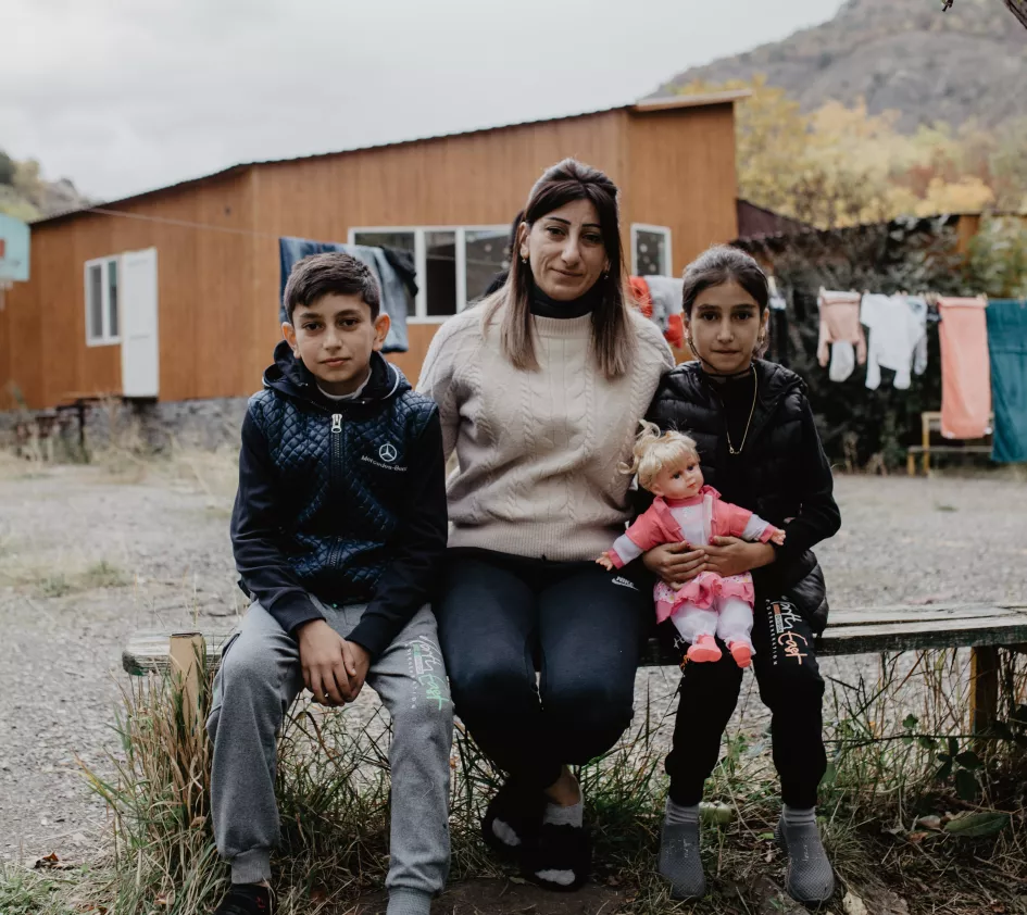 Margaretha en haar kinderen