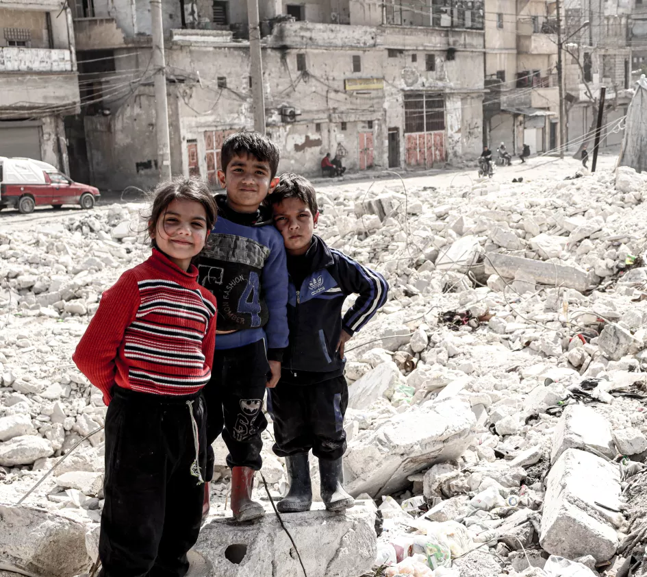 Children in Aleppo
