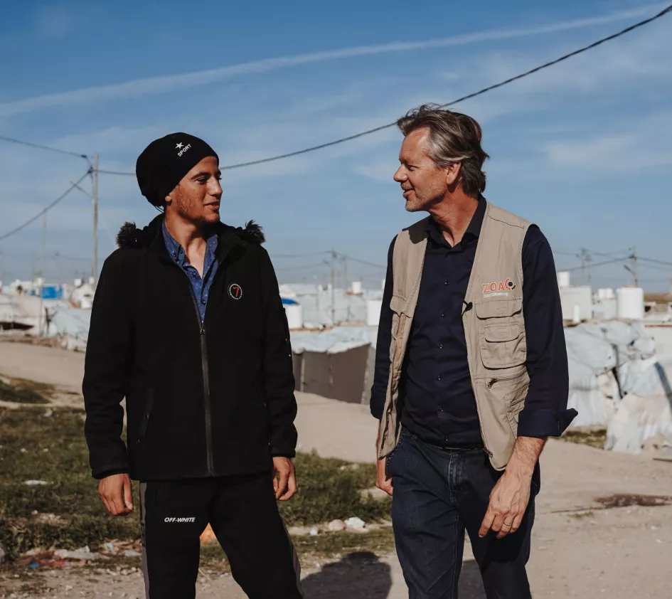 Joël Voordewind in Irak