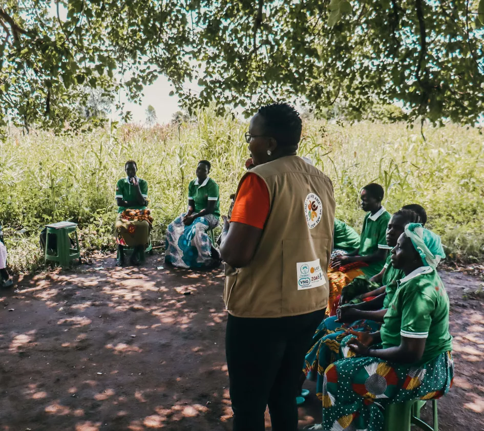 Group cash transfer Uganda