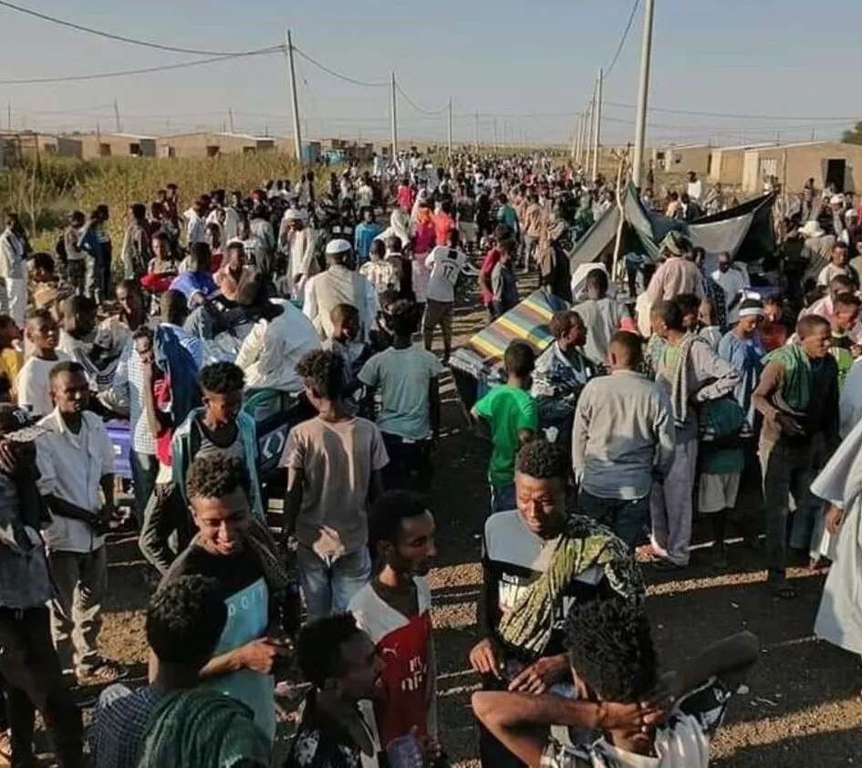Ethiopian refugees in Sudan