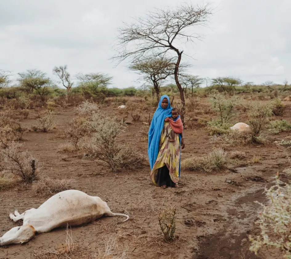 Een Ethiopische vrouw 