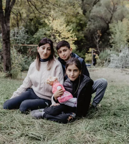 Margaretha en haar kinderen