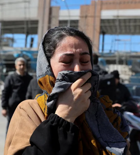 Bombardement op Teheran, maart 2026. Fotocredit REUTERS Majid Asgaripour