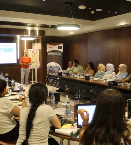 Workshop in Damascus