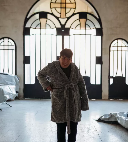 Hanna in de noodopvang