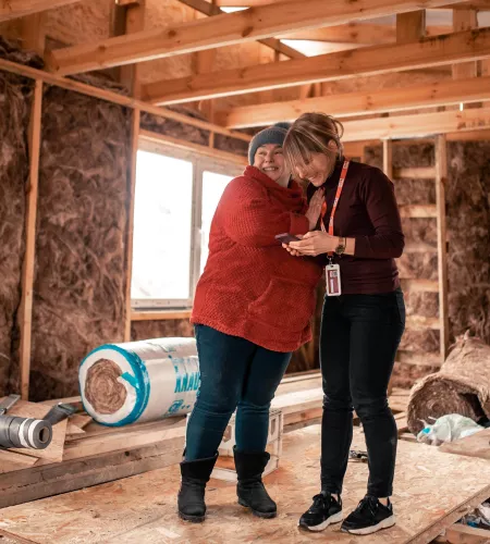 ZOA in gemaakt huis Oekraine