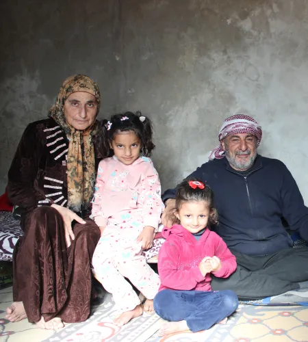 Het gezin van Othman en Badriya