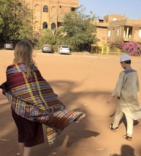 Kinderen Sas in Sudan