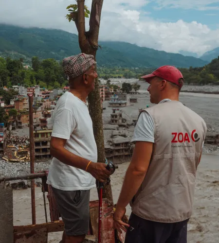 Lieuwe in Nepal