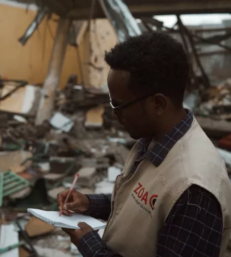 Meles in de puinhopen in Tigray