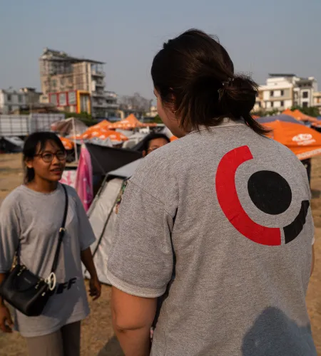 Noodhulp aardbeving Myanmar