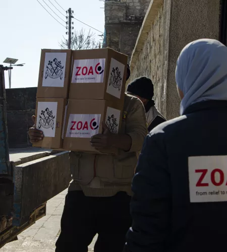 Noodhulp na de aardbeving