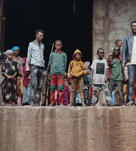 Vluchtelingen in Ethiopië