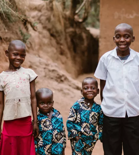 Kinderen in Burundi