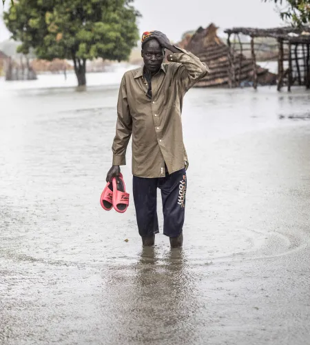 Overstromingen in Zuid Sudan