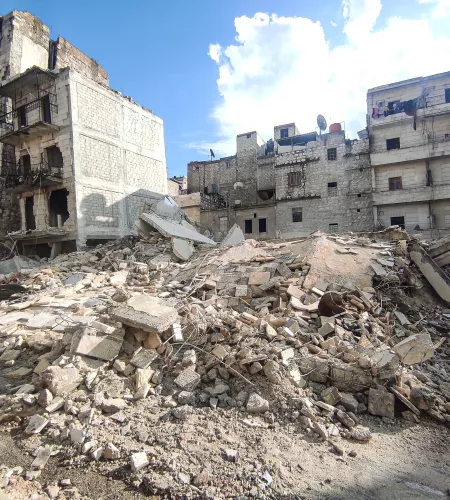 Aardbeving Syrië