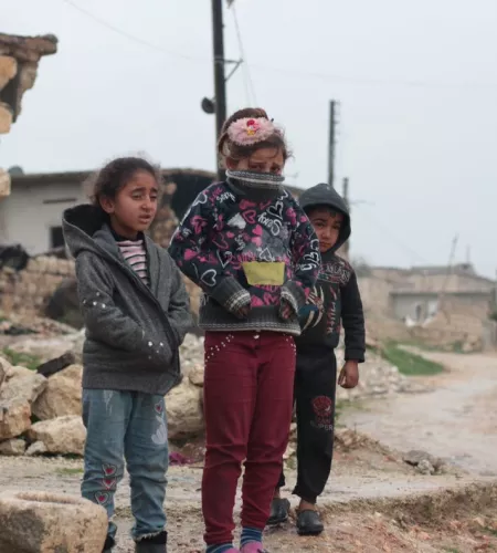 Kinderen in Syrië
