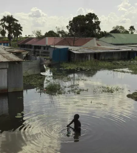 Overstroming in Zuid-Sudan