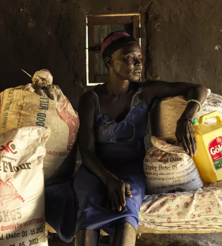 Woman in South Sudan