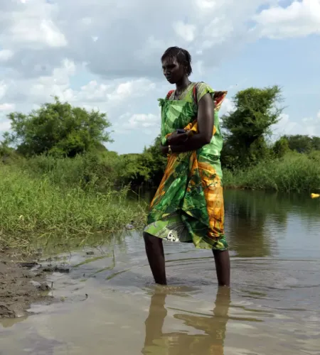 Regina in Zuid-Sudan