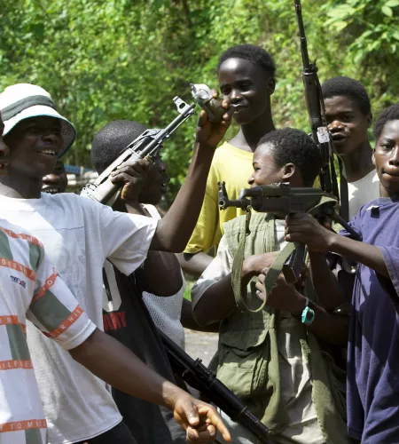 Kindsoldaten in Liberia