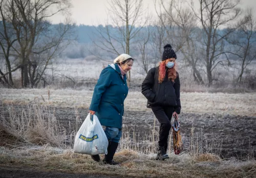 Vluchtelingen Oekraine noodhulp
