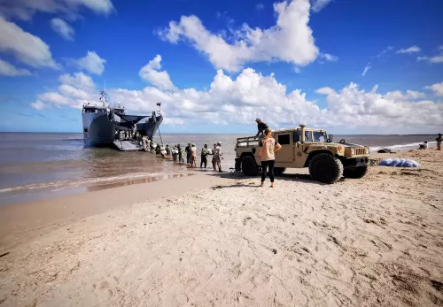 Colombia noodhulp per schip