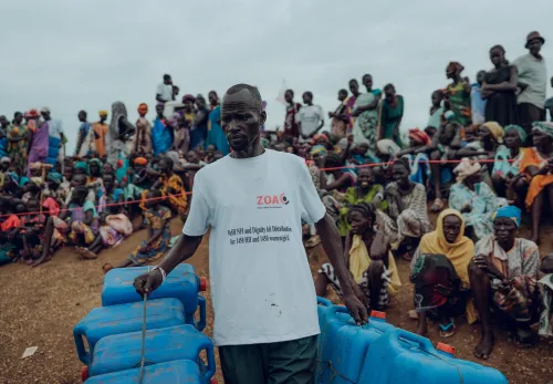 ZOA medewerker in Ethiopië