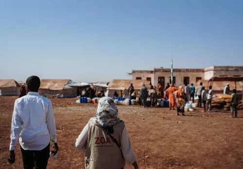 Vluchtelingenkamp Alhoori