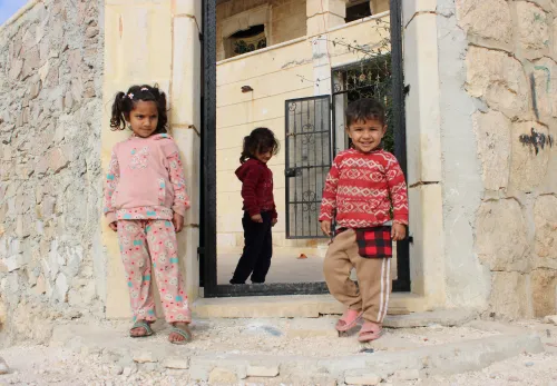 Kinderen in Syrië