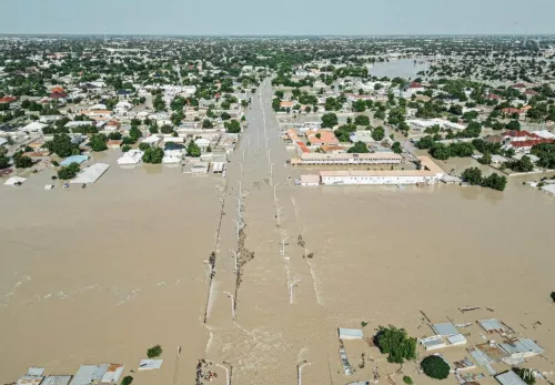 Overstromingen Nigeria