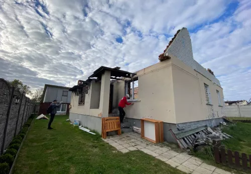 Oekraïne huizen herstel