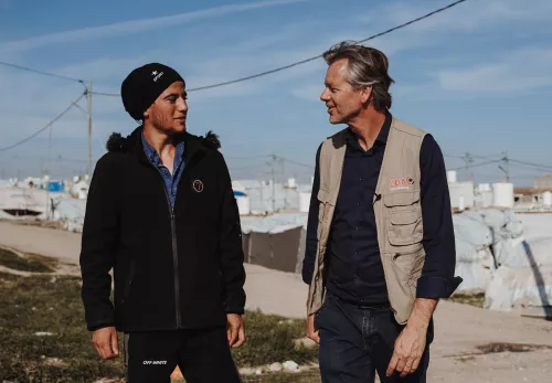 Joël Voordewind in Irak