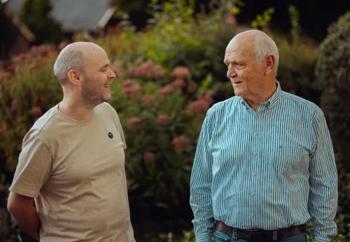 Johan en Martin van Maanen