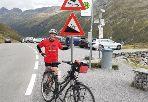 Ria van Stappen in Oostenrijk