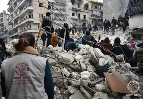 Aardbeving Syrië